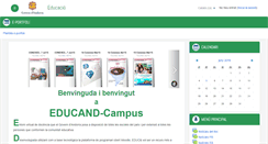 Desktop Screenshot of educand.ad